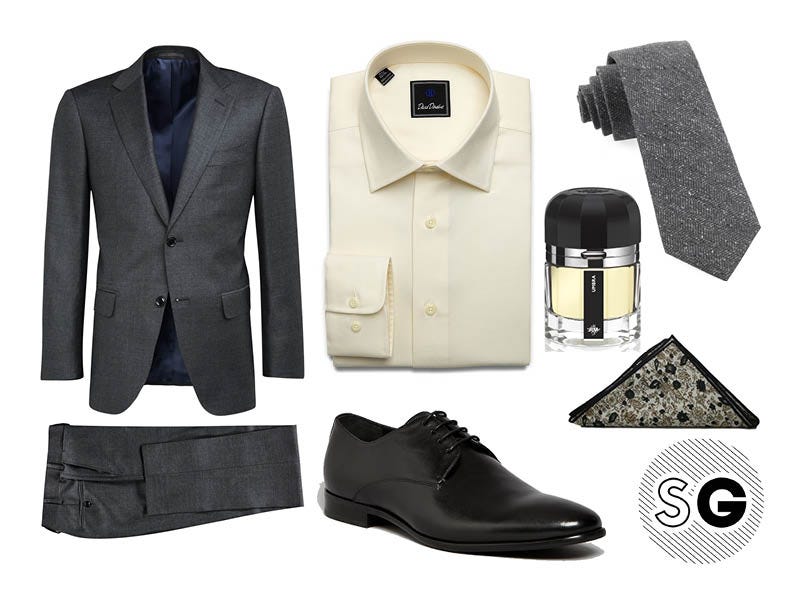 Shoes to wear on sale with a charcoal suit