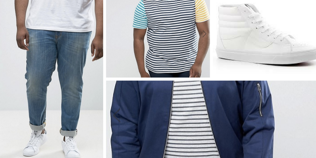 asos plus size men's fashion