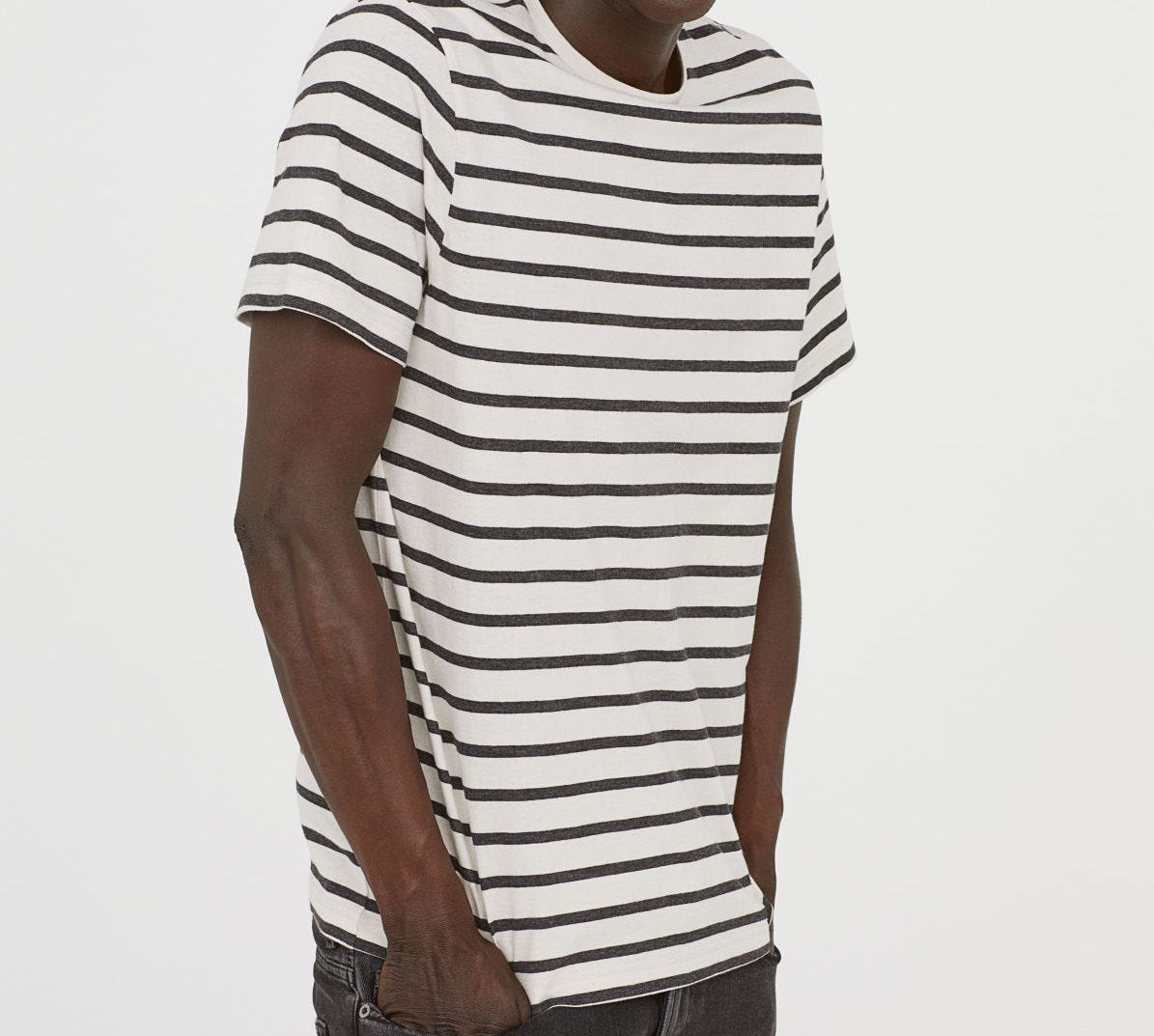 Striped tee cheap