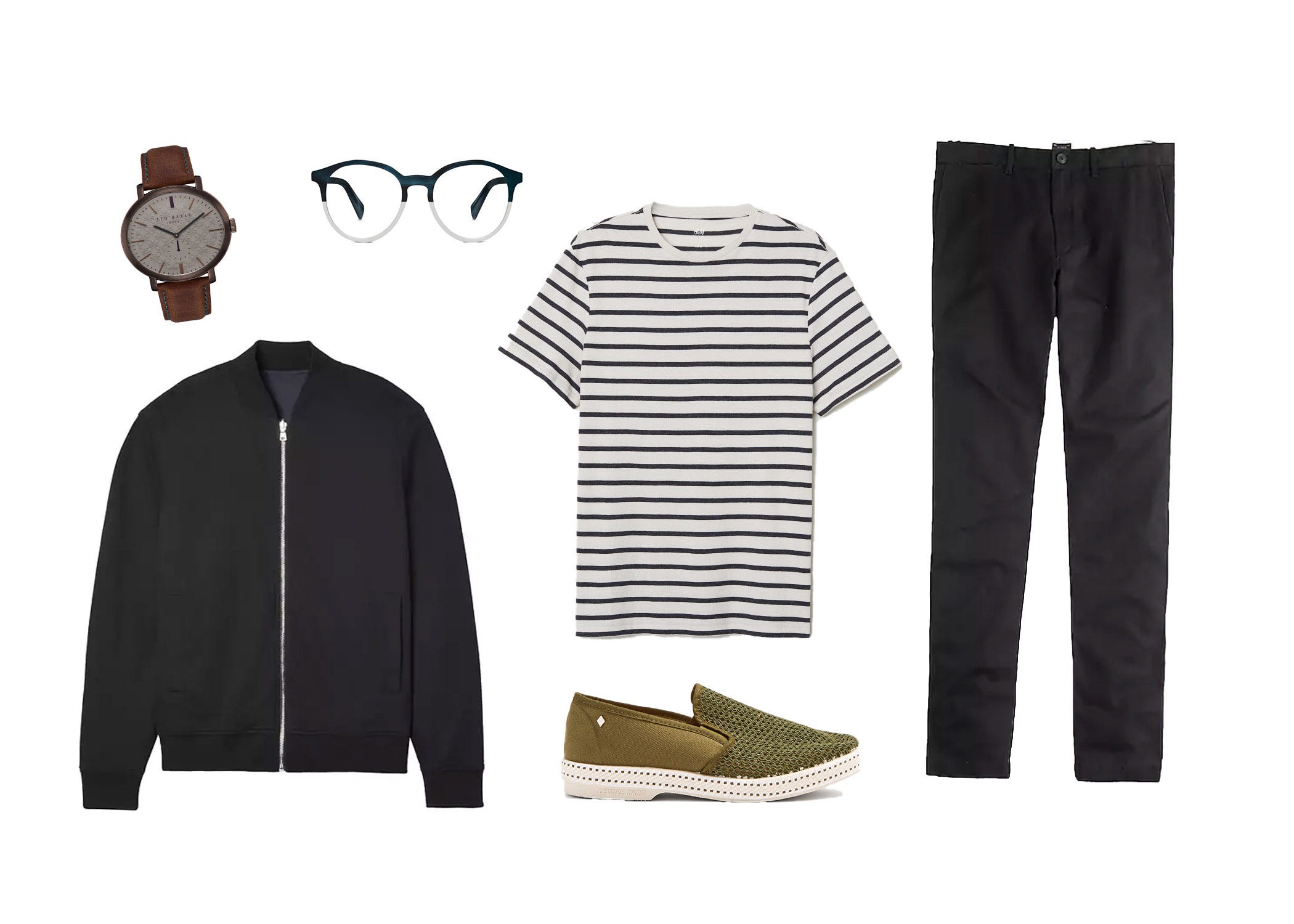 5 days, 5 Ways to Wear a Striped T-Shirt