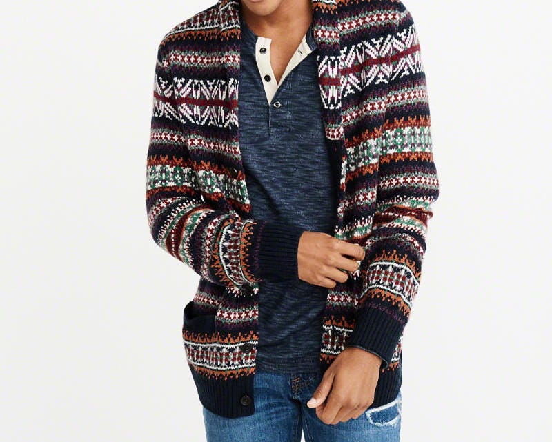 Guy cardigan outlet