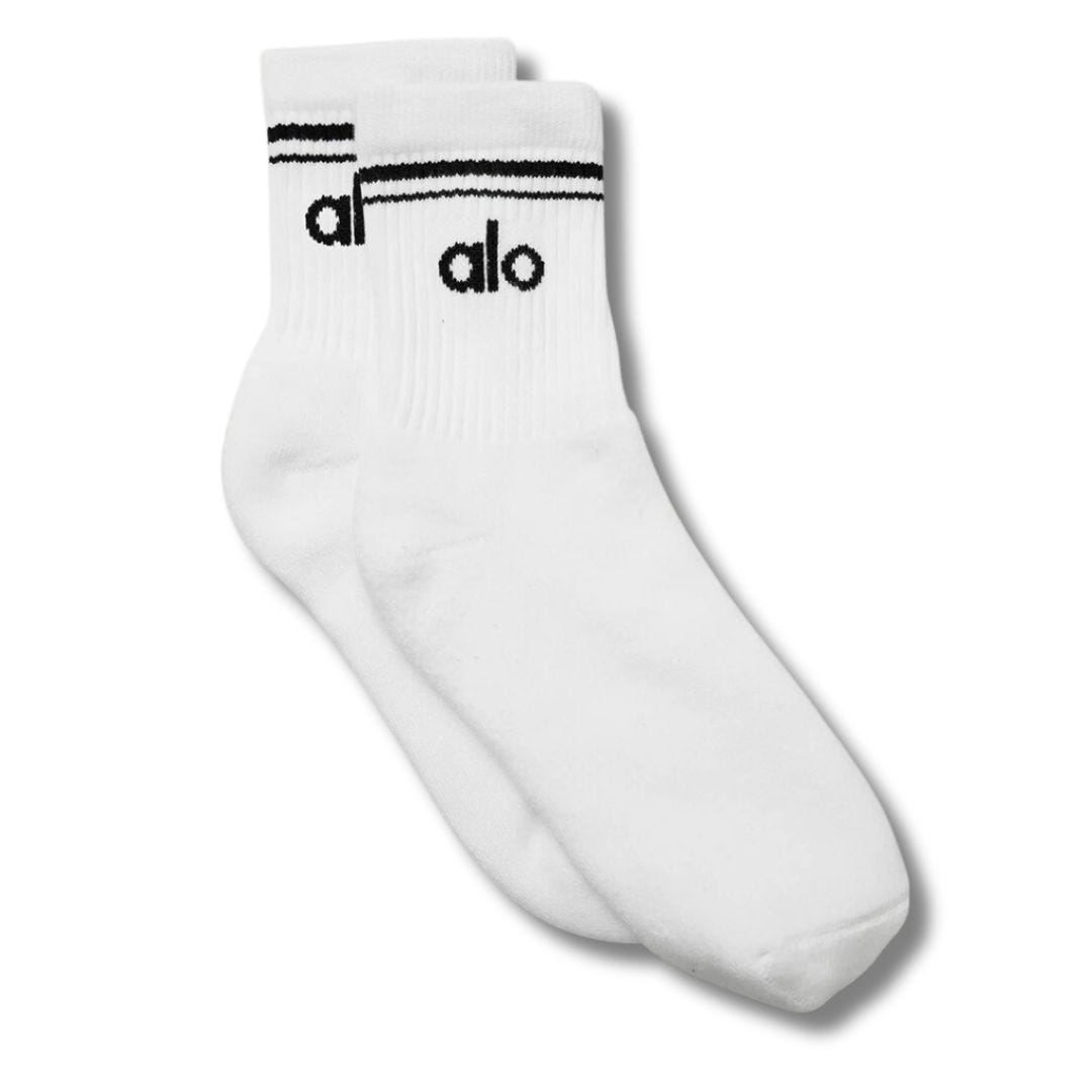 alo men's half-crew socks