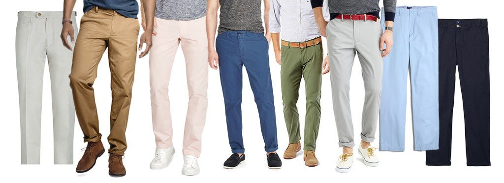 wardrobe essentials chinos