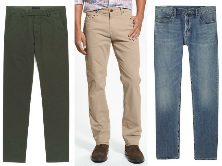 Men's Wardrobe Essential: 5-Pocket Twill Pants | What are Twill Pants