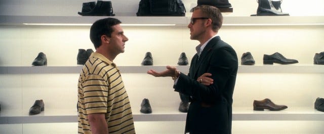 crazy stupid love shopping scene