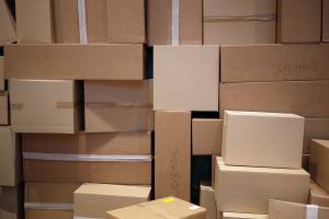 picture of pile of boxes