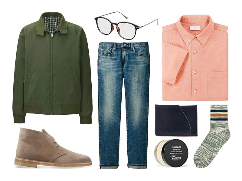 how to wear army green casual outfit