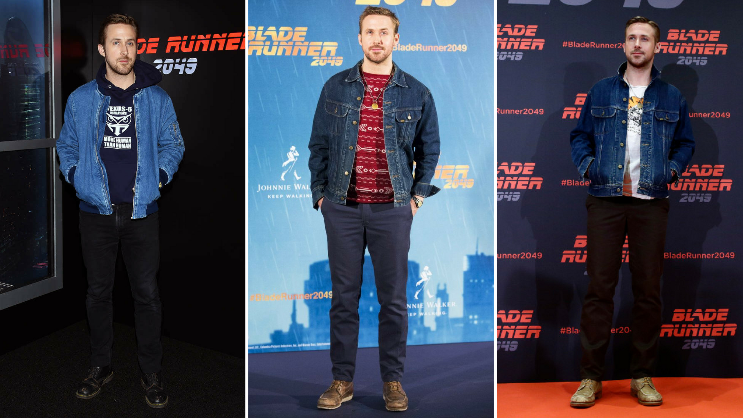 ryan gosling bladerunner premieres