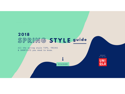 2018 spring style guide graphic