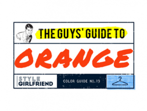 guys guide to orange graphic