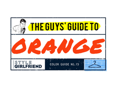 guys guide to orange graphic