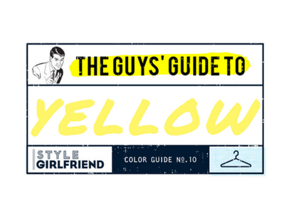 guys guide to yellow graphic