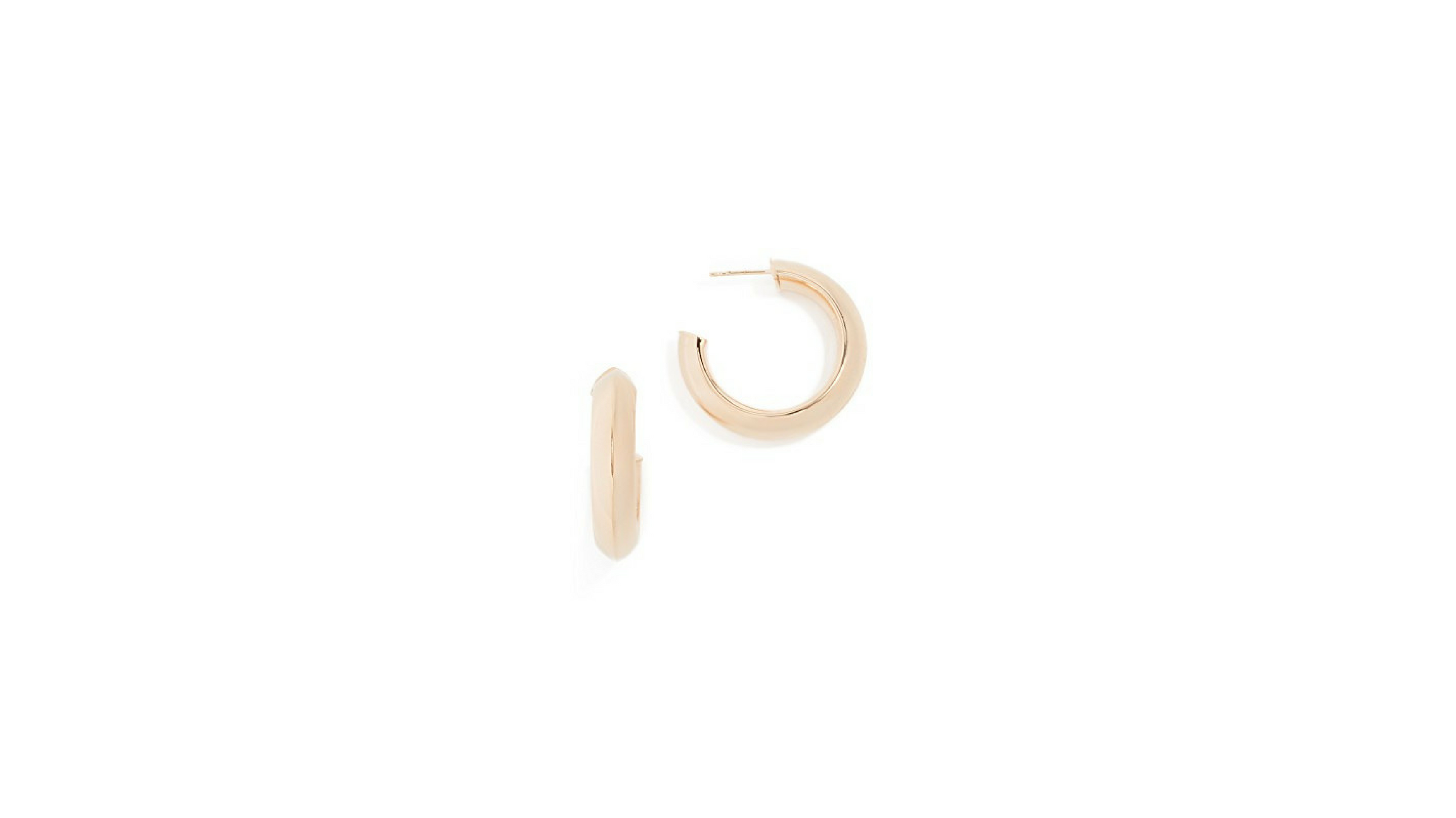 bronzallure hoop earrings