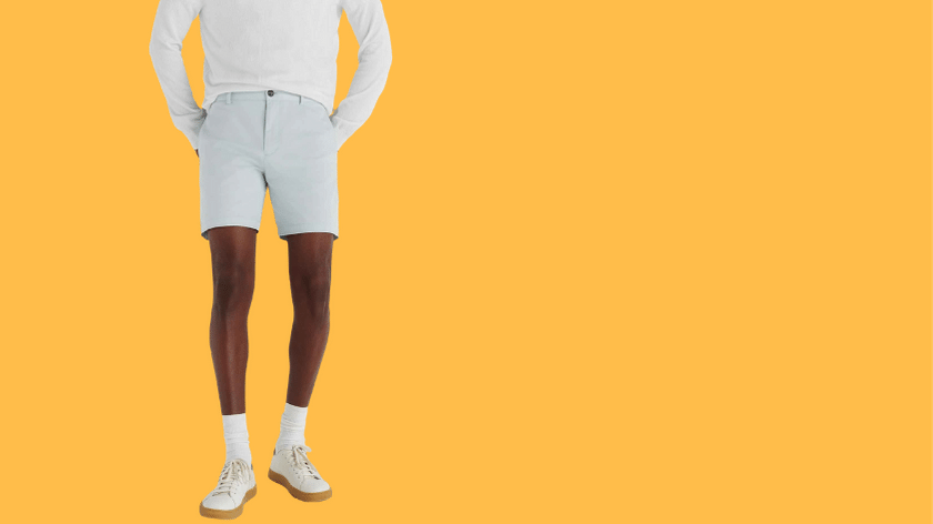 how to wear linen shorts