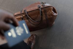 weeknder bag and passport