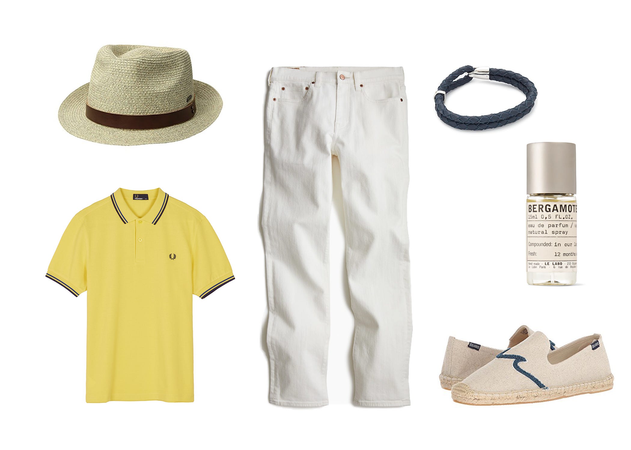 Guys, Here's How to Wear White Jeans in Summer