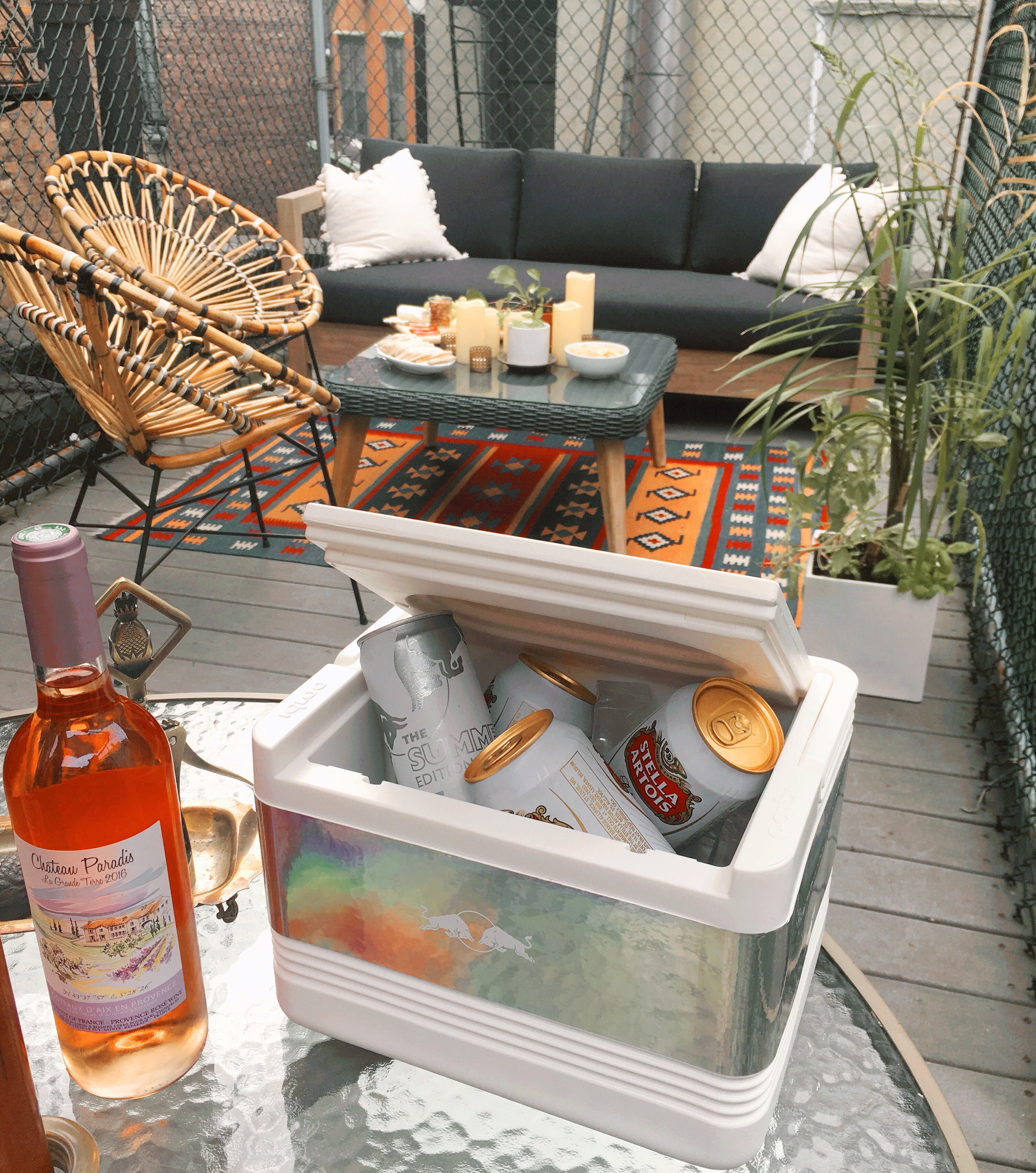 outdoor entertaining stations