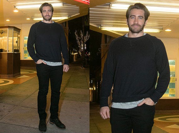 jake gyllenhal black jeans