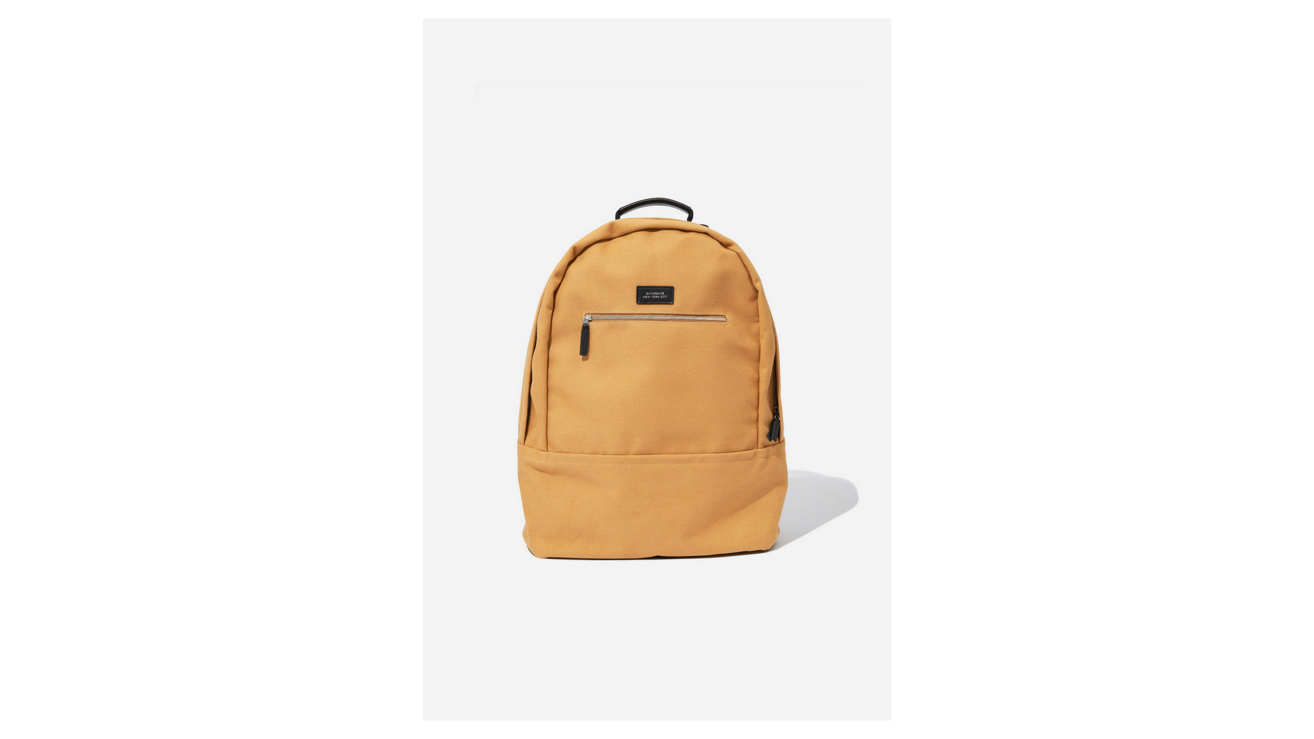 saturdays nyc yellow backpack