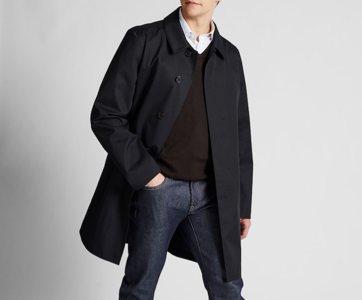 uniqlo mac trench coat