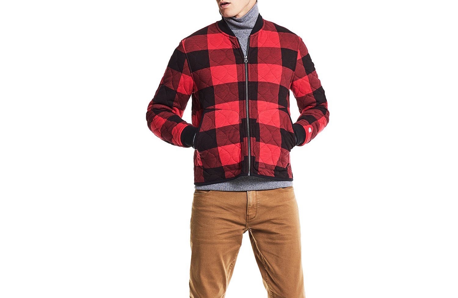 men's buffalo plaid jacket