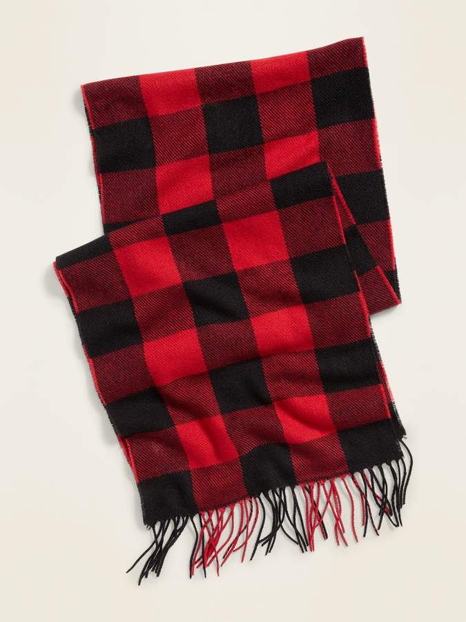 old navy buffalo plaid scarf, best scarves for men 2019
