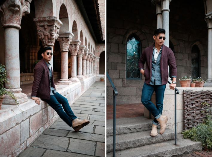 levitate style purple sweater