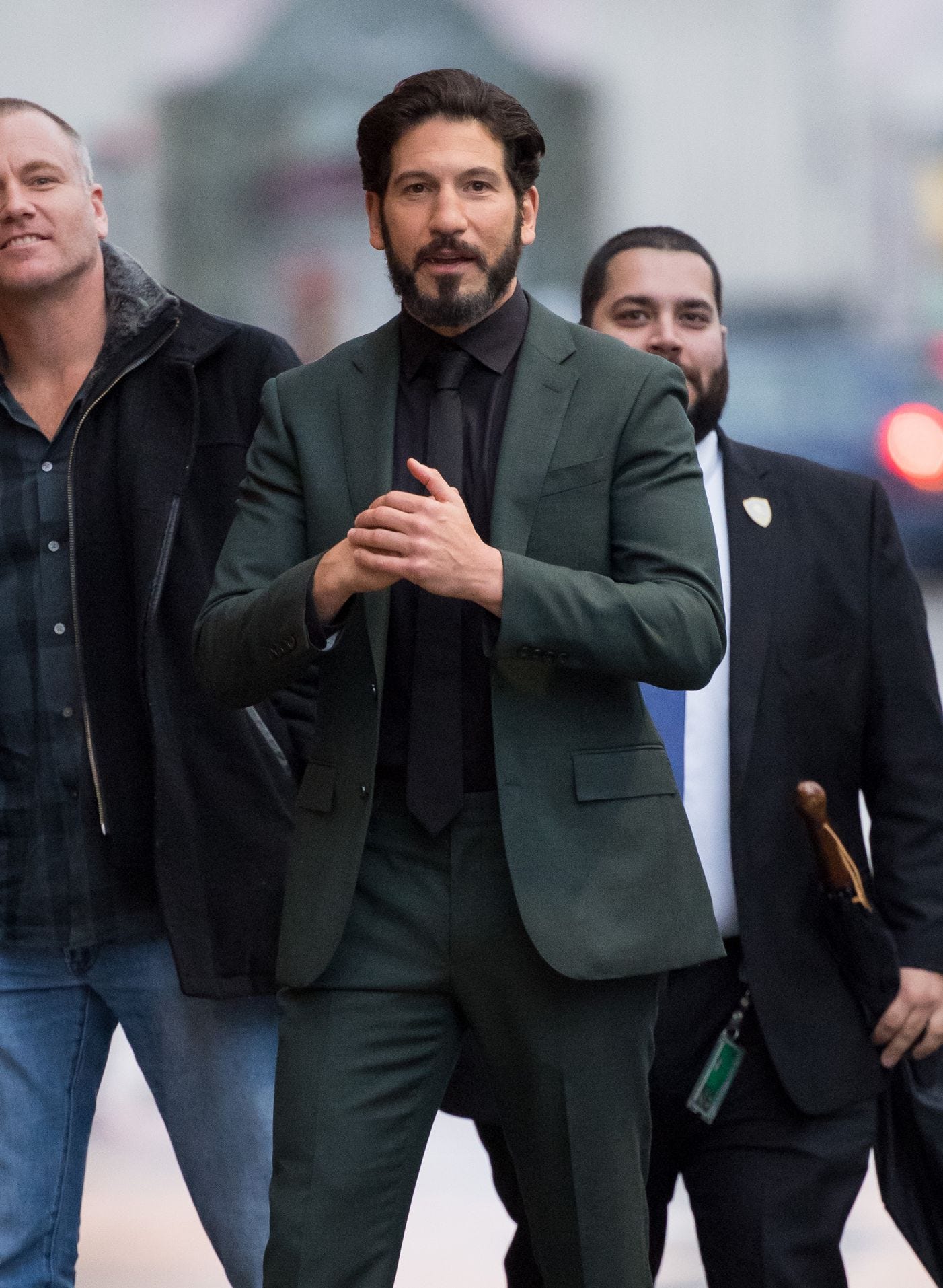 jon bernthal green suit