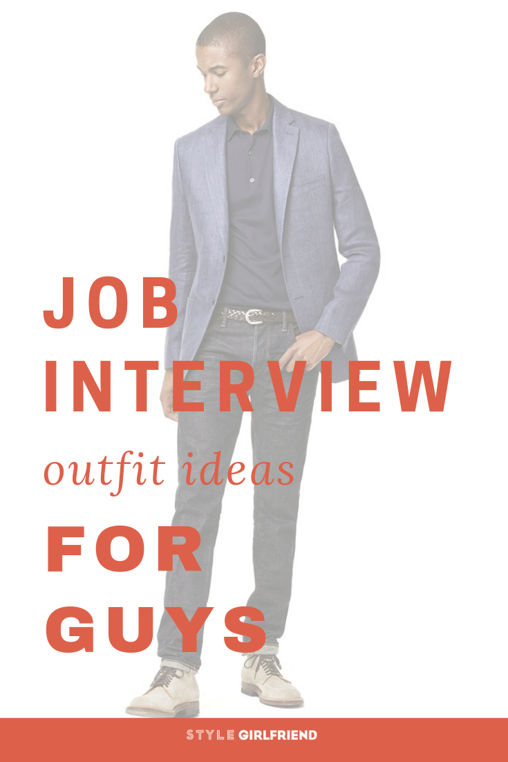 Job interview best sale outfit male