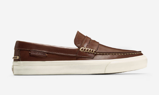 cole haan penny loafer boat shoe hybrid, cole haan weekender shoe