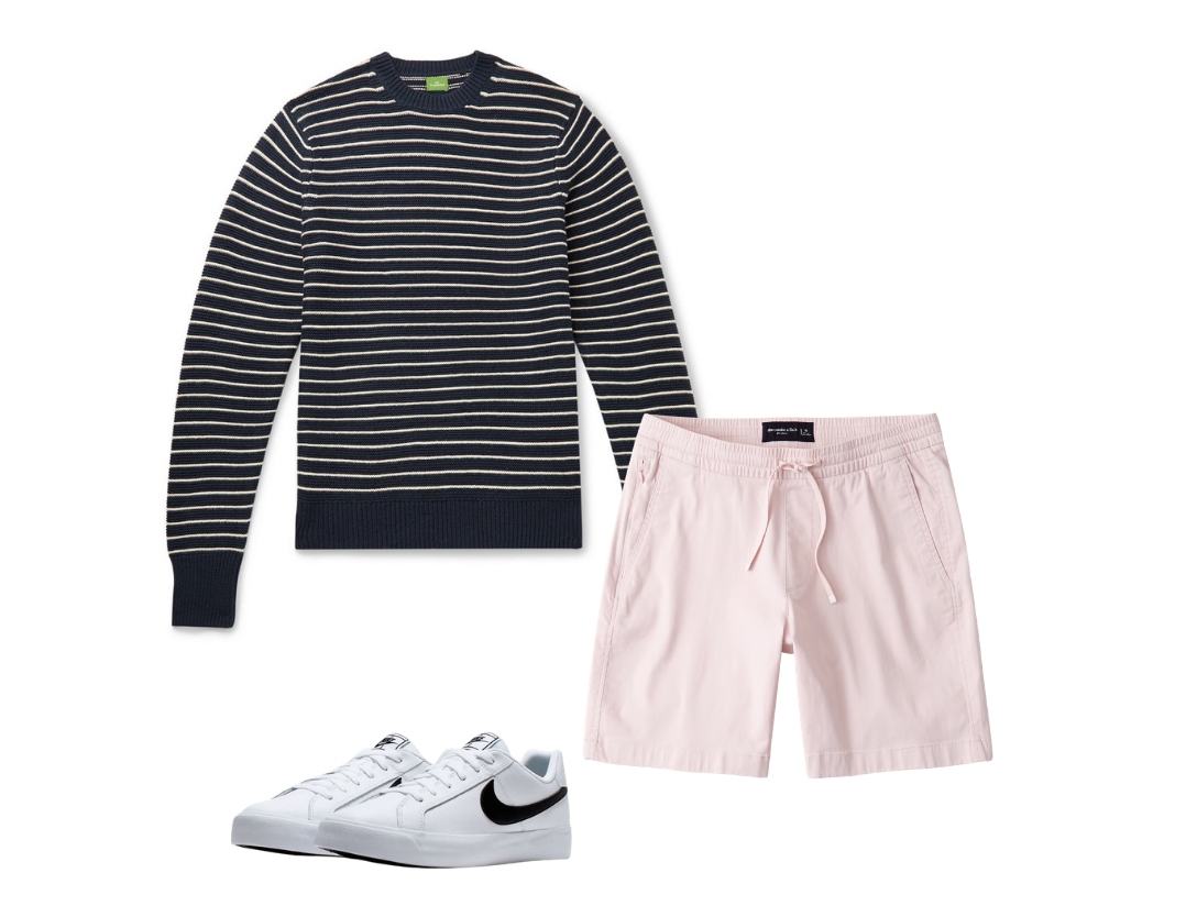 drawstring shorts outfit