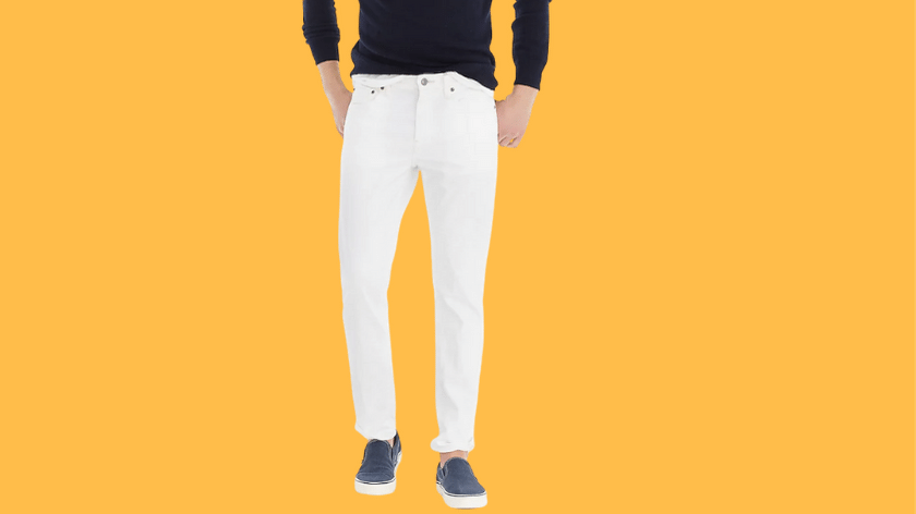 Guys, Here's How to Wear White Jeans in Summer