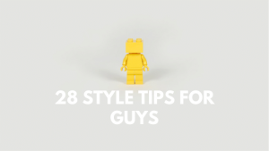 style tips for guys