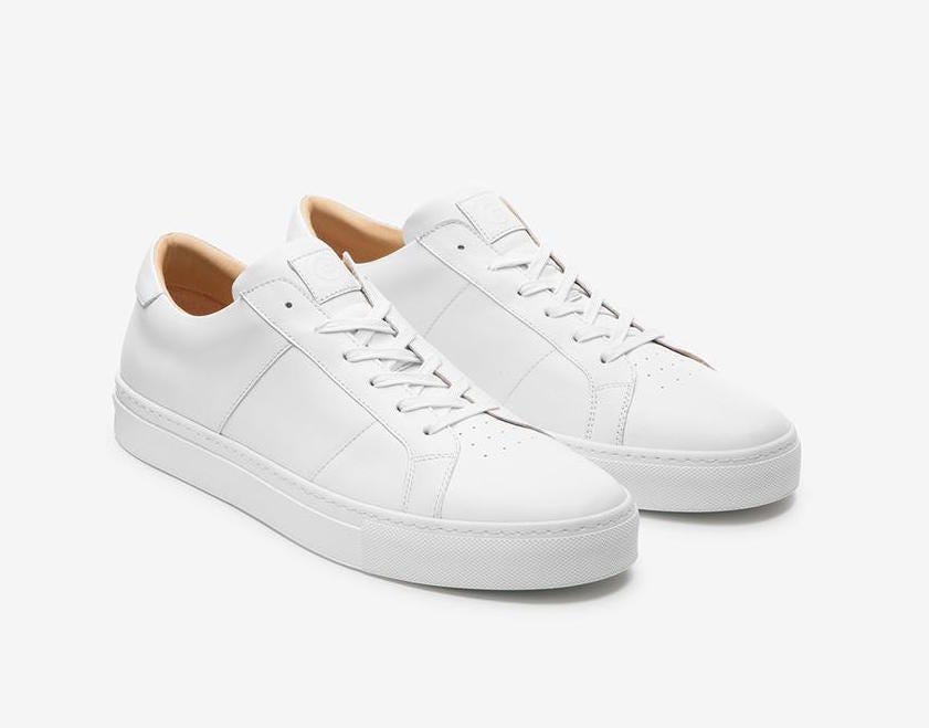 greats white leather royale sneakers