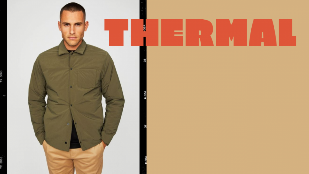 hill city thermal light shirt jacket