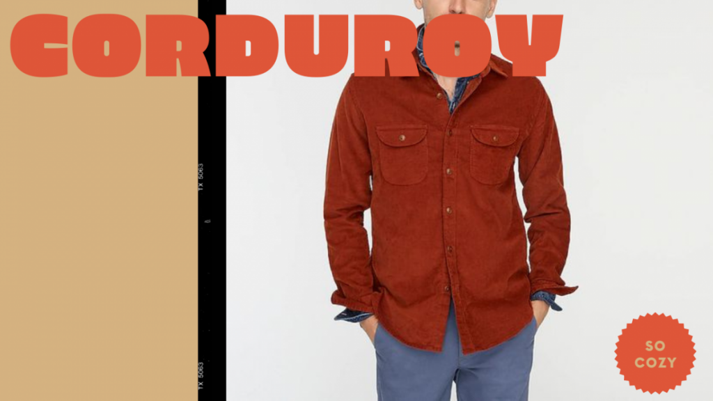 j.crew corduroy overshirt