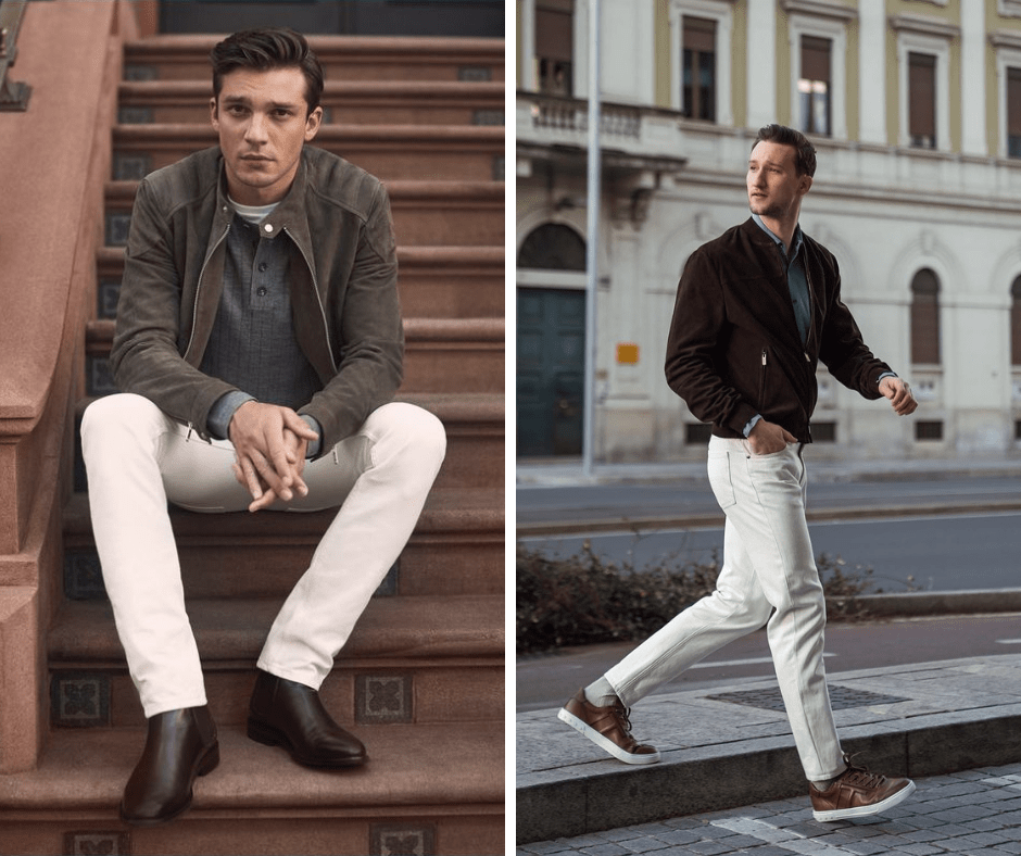 12 Best White Pants Outfits For Men To Wear in Every Occasions