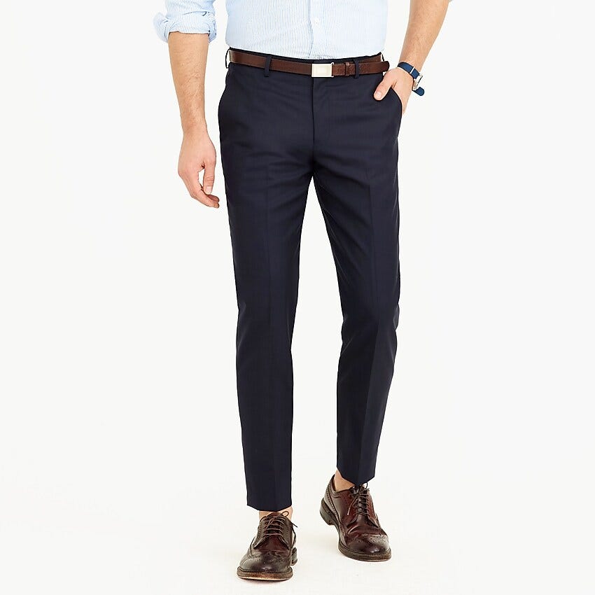 j.crew ludlow suit pant