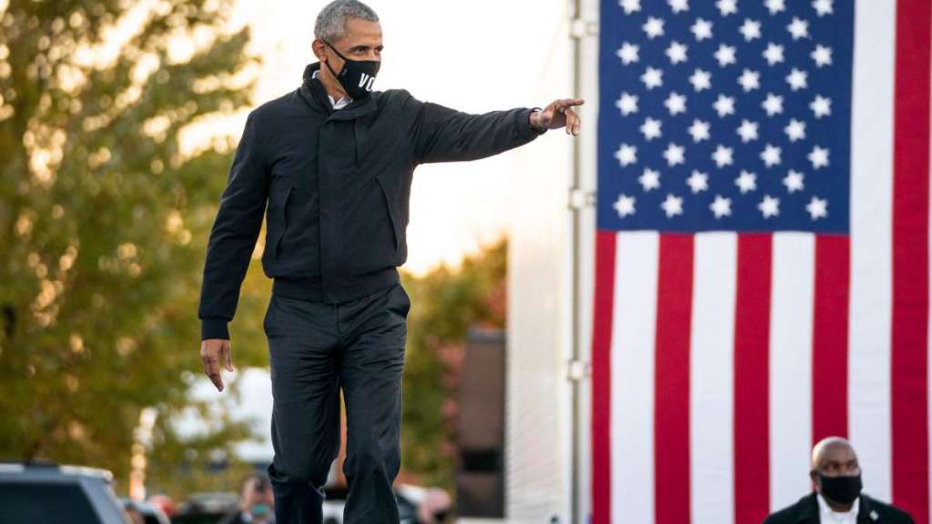 Barack Obama vote mask