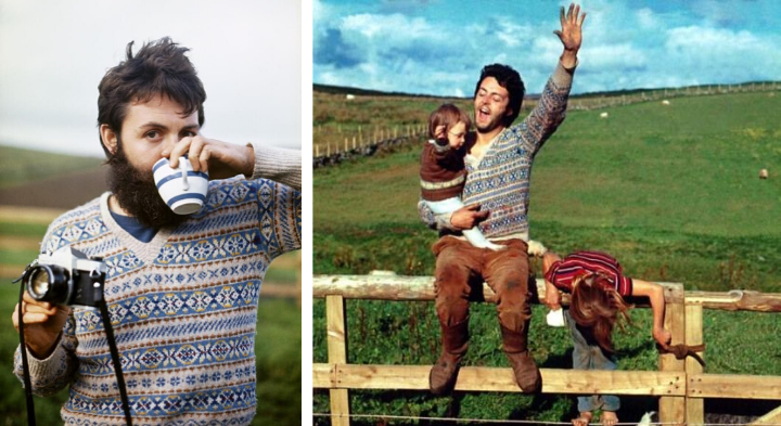 paul mccartney fair isle sweaters