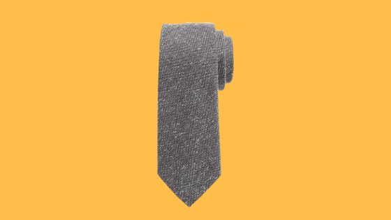 how to wear a textured tie