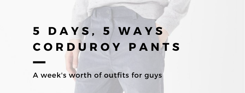 men's corduroy pants outfits