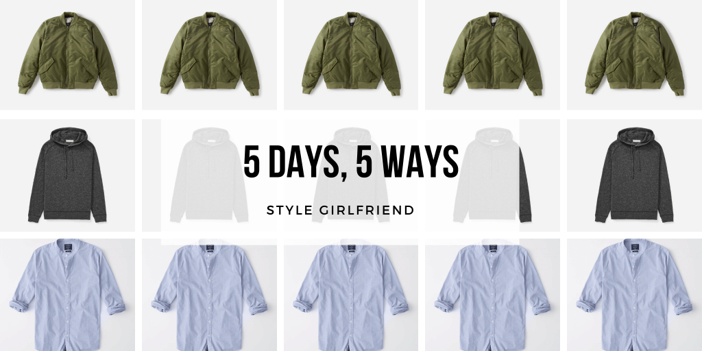 style girlfriend 5 days 5 ways