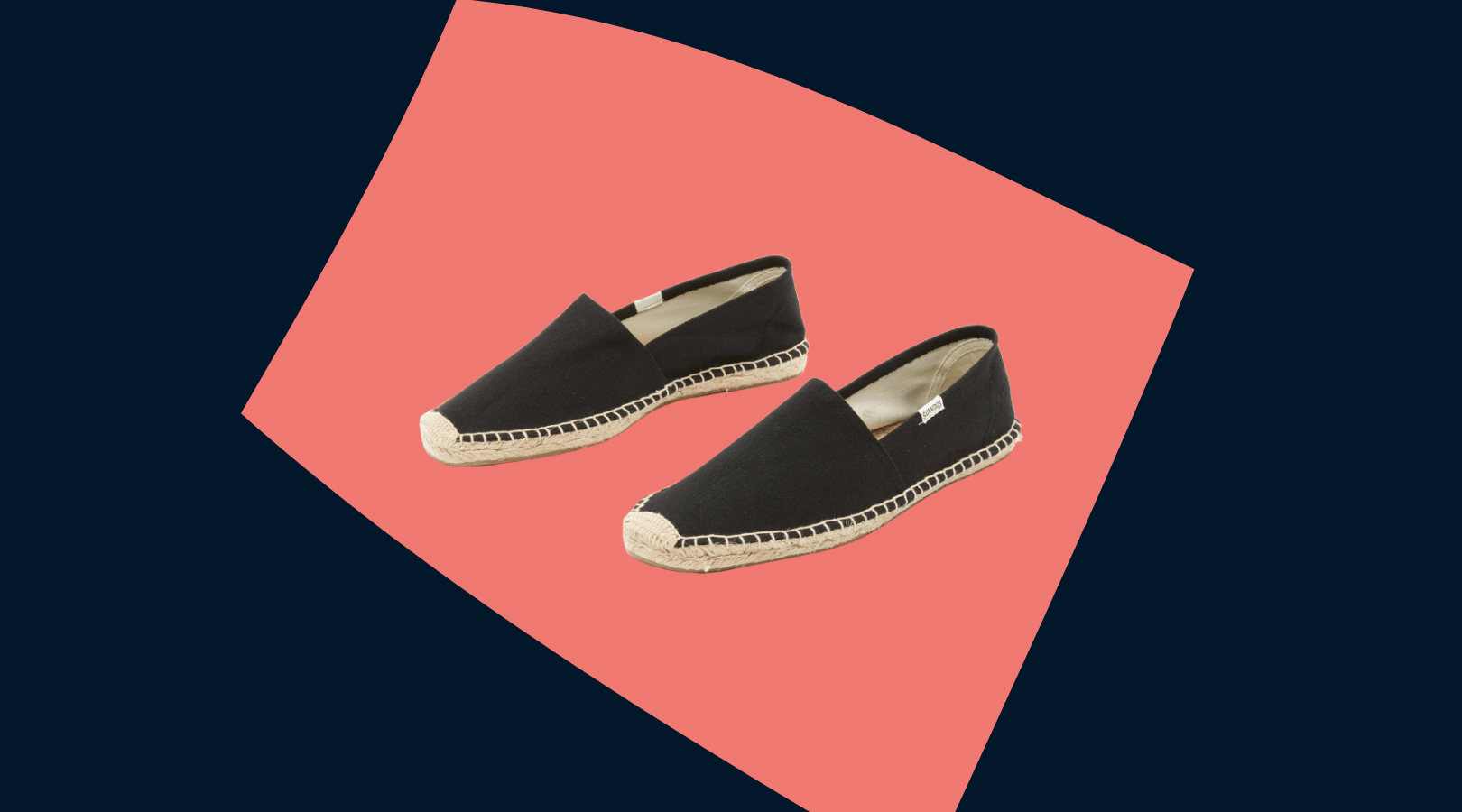 Soludos black espadrilles