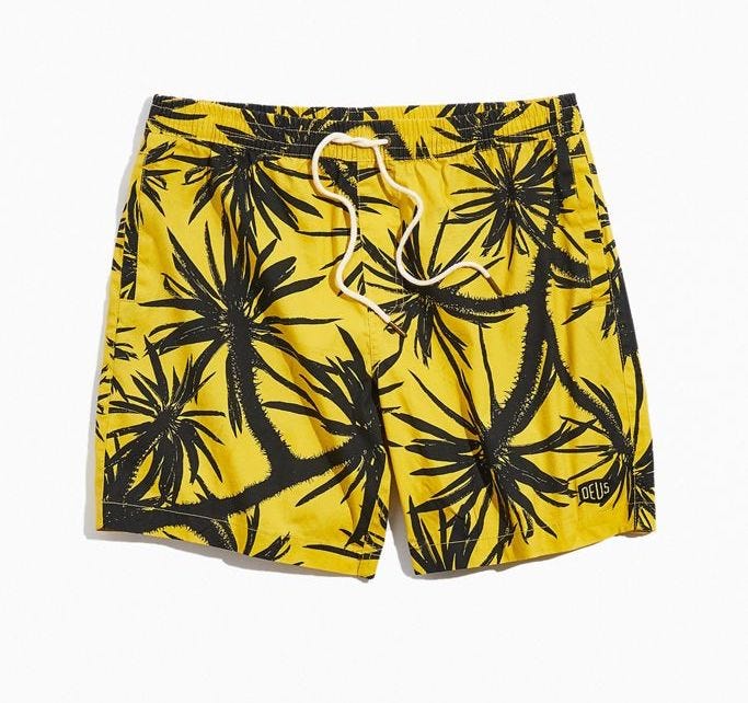 deus ex machina sandbar swim trunks