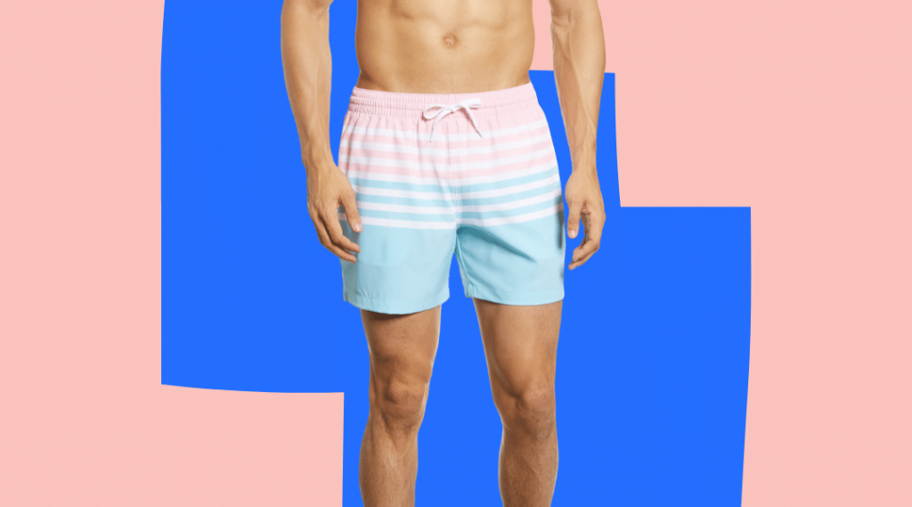 chubbies pastel stripe swim trunks
