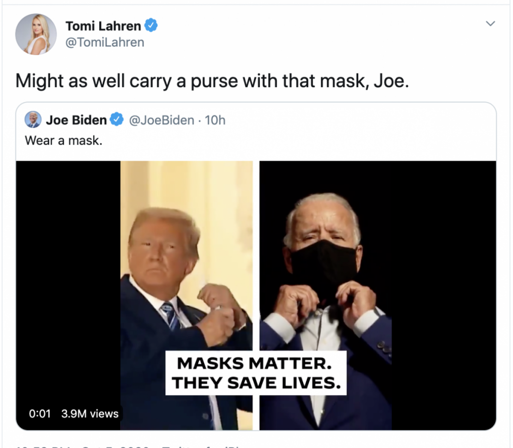 tomi lahren being an idiot and a misogynist