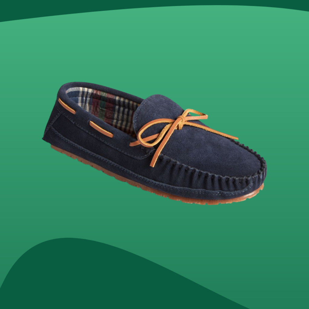 sperry navy slippers