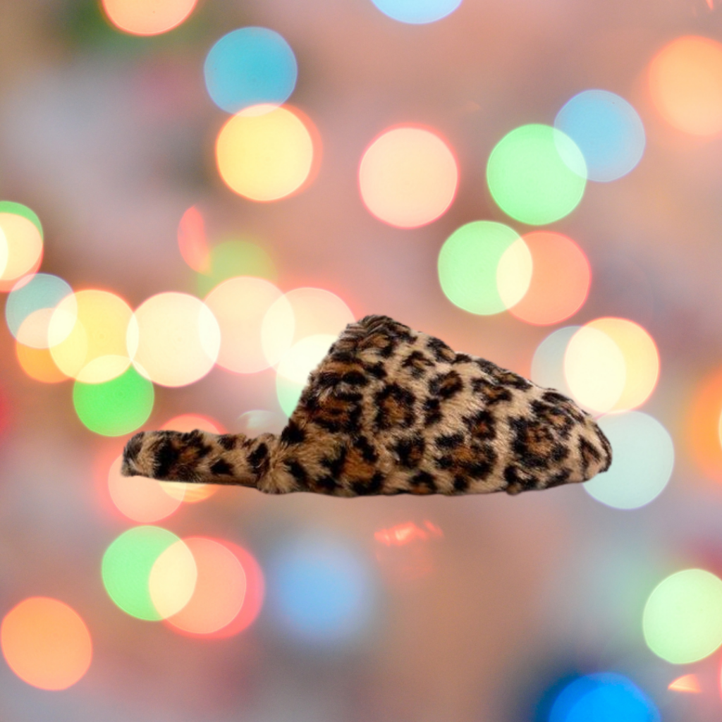 Madewell leopard print scuff slippers
