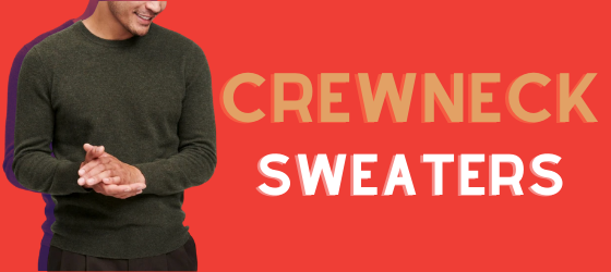 T shirt under discount crew neck sweater